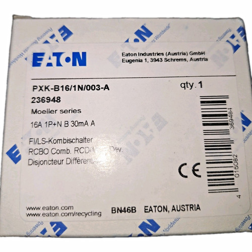 Eaton pxk b16 - eaton, rcbo