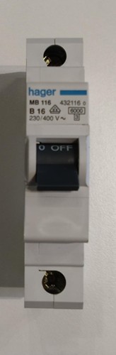 Hager automat mb116 - hager, ls-automat