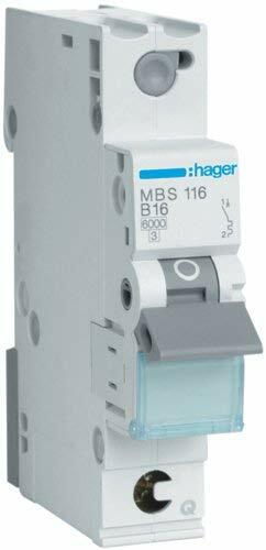 Hager mbs116 schalter ls16a - hager,