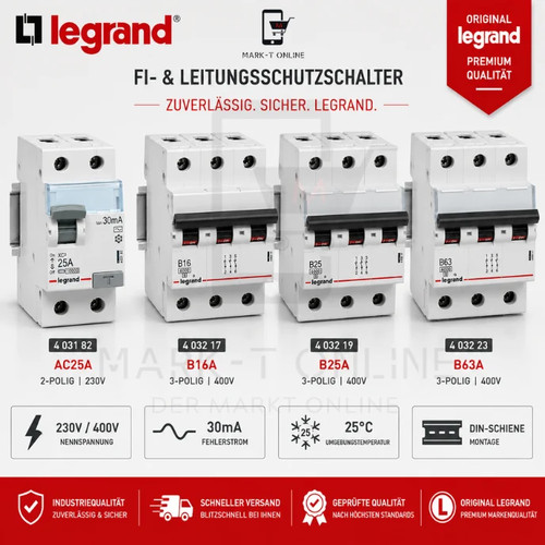 Legrand leitungsschutzschalter - legrand,