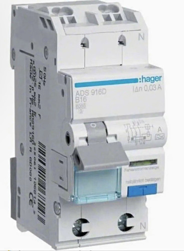 Hager ads916d n - hager, b16a