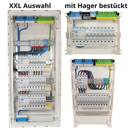 Unterverteilung verdrahtet