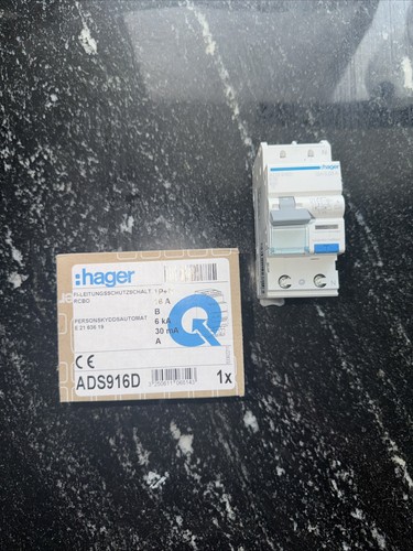 Hager schalter ads916d - hager, fi/ls-schalter