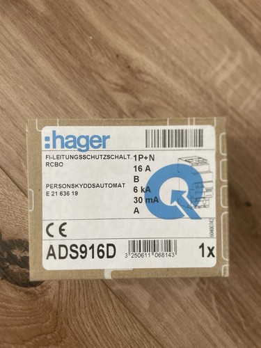 Hager ads 916d - ads, b16