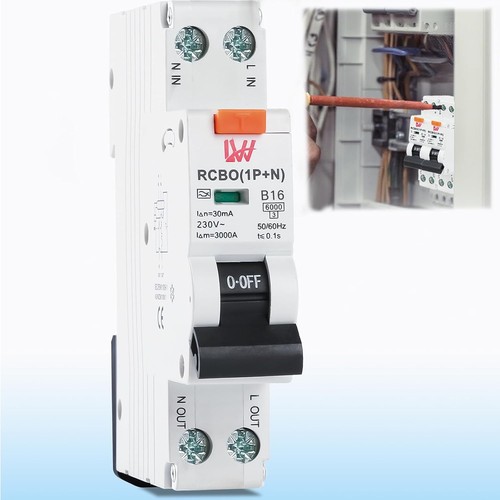 Schalter rcbo typ a b16a - rcbo,
